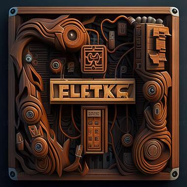 3D model ElectriX Electro Mechanic Simulator game (STL)